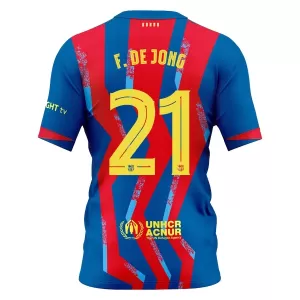 Maglia Barcellona Frenkie de Jong 21 Gara Fourth 2025/26
