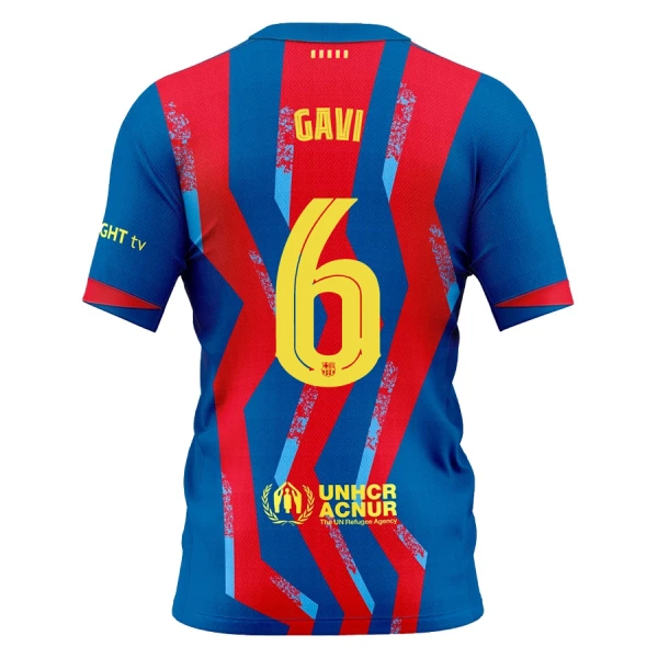 Maglia Barcellona Gavi 6 Bambino Gara Fourth 2025/26