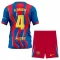 Maglia Barcellona Ronald Araujo 4 Bambino Gara Fourth 2025/26
