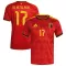 Maglia Belgio De Ketelaere 17 Gara Home Mondiali 2026