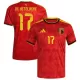 Maglia Belgio De Ketelaere 17 Gara Home Mondiali 2026