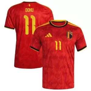 Maglia Belgio Jérémy Doku 11 Gara Home Mondiali 2026