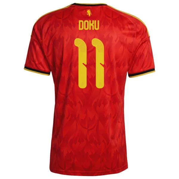 Maglia Belgio Jérémy Doku 11 Gara Home Mondiali 2026
