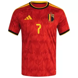 Maglia Belgio Kevin De Bruyne 7 Bambino Gara Home Mondiali 2026