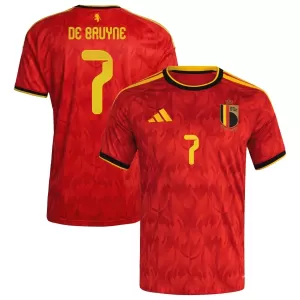 Maglia Belgio Kevin De Bruyne 7 Gara Home Mondiali 2026