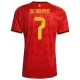 Maglia Belgio Kevin De Bruyne 7 Gara Home Mondiali 2026