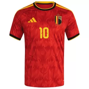 Maglia Belgio Romelu Lukaku 10 Bambino Gara Home Mondiali 2026