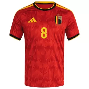 Maglia Belgio Tielemans 8 Gara Home Mondiali 2026