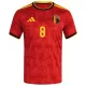 Maglia Belgio Tielemans 8 Gara Home Mondiali 2026