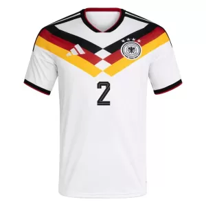 Maglia Germania Antonio Rüdiger 2 Gara Home Mondiali 2026