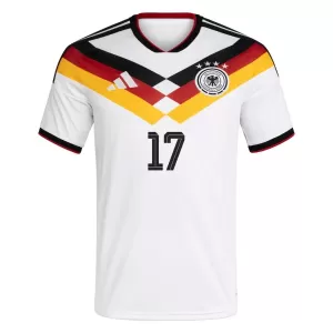 Maglia Germania Florian Wirtz 17 Bambino Gara Home Mondiali 2026