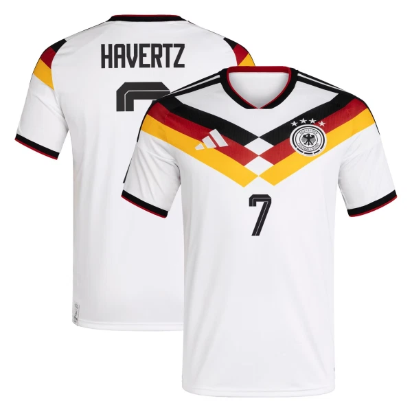 Maglia Germania Havertz 7 Gara Home Mondiali 2026