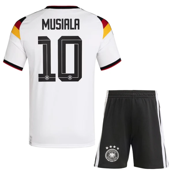 Maglia Germania Jamal Musiala 10 Bambino Gara Home Mondiali 2026