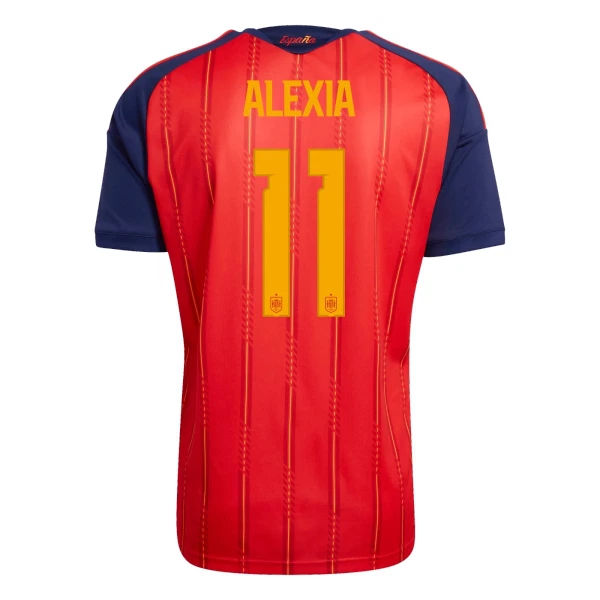 Maglia Spagna Alexia 11 Gara Home Mondiali 2026