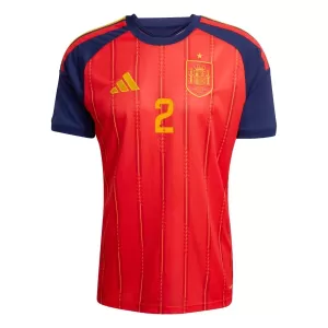 Maglia Spagna Carvajal 2 Gara Home Mondiali 2026
