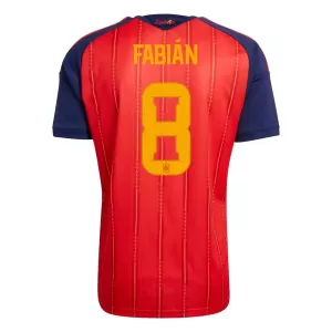 Maglia Spagna Fabian Ruiz 8 Gara Home Mondiali 2026