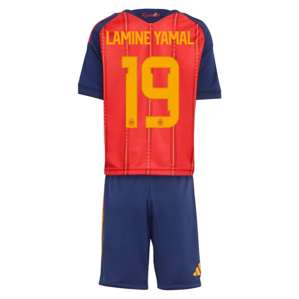 Maglia Spagna Lamine Yamal 19 Bambino Gara Home Mondiali 2026