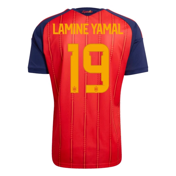 Maglia Spagna Lamine Yamal 19 Gara Home Mondiali 2026