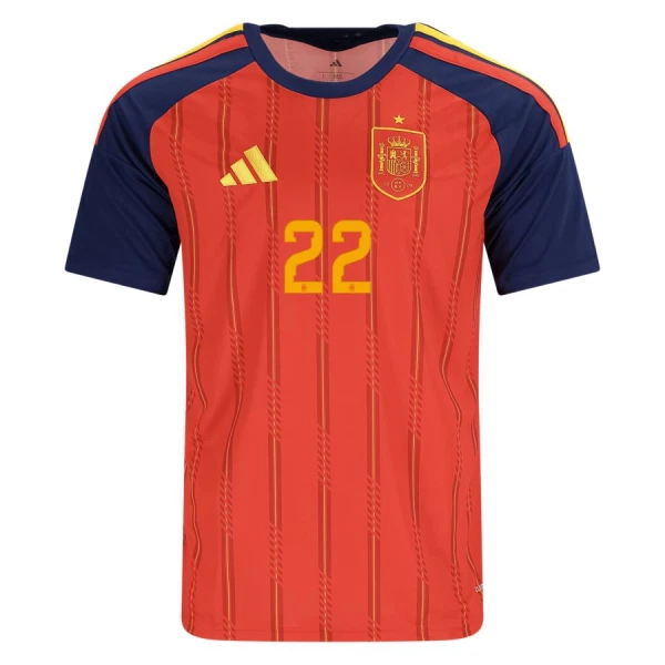 Maglia Spagna Marc Cucurella 22 Gara Home Mondiali 2026
