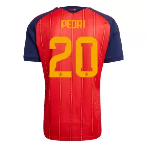 Maglia Spagna Pedri 20 Gara Home Mondiali 2026