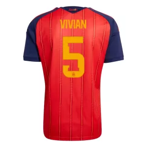 Maglia Spagna Vivian 5 Gara Home Mondiali 2026