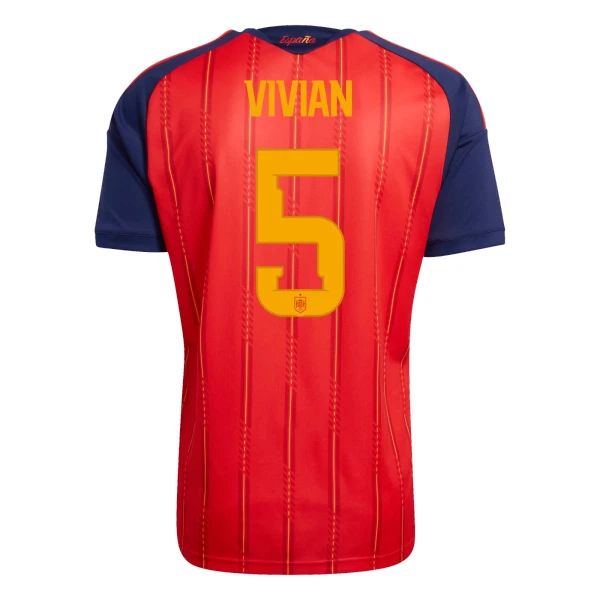 Maglia Spagna Vivian 5 Gara Home Mondiali 2026