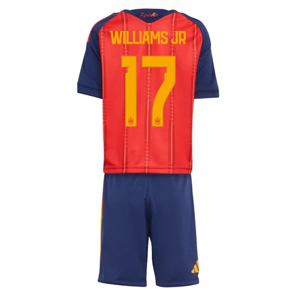 Maglia Spagna Williams JR 17 Bambino Gara Home Mondiali 2026