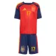 Maglia Spagna Williams JR 17 Bambino Gara Home Mondiali 2026
