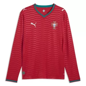 Maglia Portogallo Gara Home Mondiali 2026 Maniche Lunghe