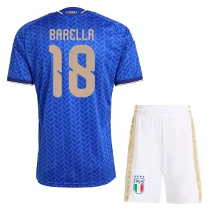 Maglia Italia Barella 18 Bambino Gara Home Mondiali 2026
