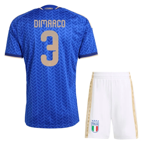 Maglia Italia Dimarco 3 Bambino Gara Home Mondiali 2026