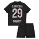 Maglia Paris Saint-Germain B. Barcola 29 Bambino Gara Fourth Jordan 2025/26