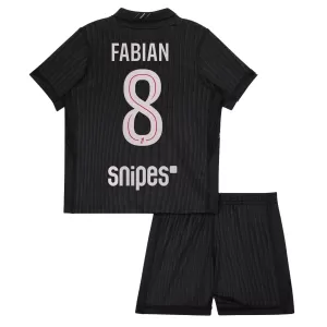 Maglia Paris Saint-Germain Fabian Ruiz 8 Bambino Gara Fourth Jordan 2025/26