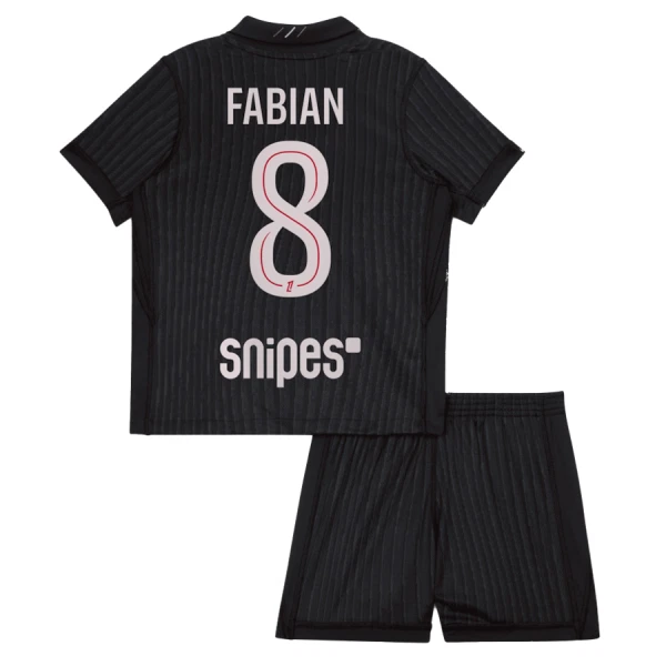 Maglia Paris Saint-Germain Fabian Ruiz 8 Bambino Gara Fourth Jordan 2025/26