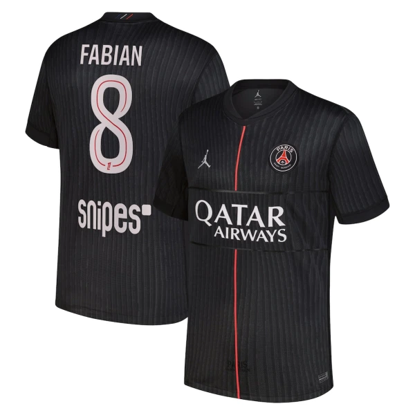 Maglia Paris Saint-Germain Fabian Ruiz 8 Gara Fourth Jordan 2025/26