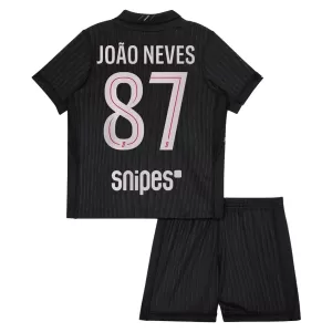 Maglia Paris Saint-Germain Joao Neves 87 Bambino Gara Fourth Jordan 2025/26
