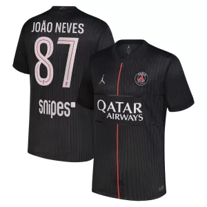 Maglia Paris Saint-Germain Joao Neves 87 Gara Fourth Jordan 2025/26
