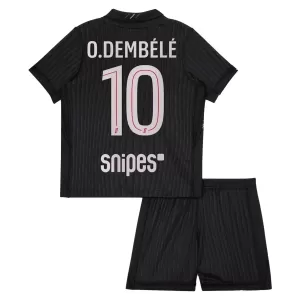 Maglia Paris Saint-Germain Ousmane Dembélé 10 Bambino Gara Fourth Jordan 2025/26
