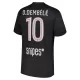 Maglia Paris Saint-Germain Ousmane Dembélé 10 Gara Fourth Jordan 2025/26