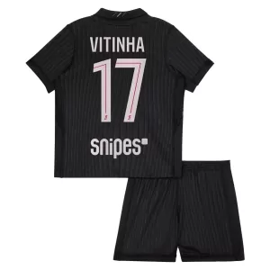 Maglia Paris Saint-Germain Vitinha 17 Bambino Gara Fourth Jordan 2025/26