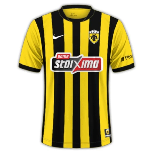 Maglia AEK Athens Gara Home 2025/26