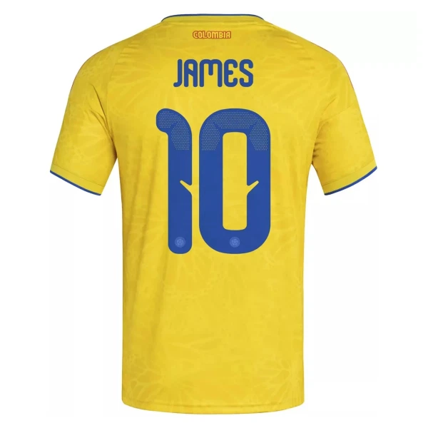 Maglia Colombia James 10 Gara Home Mondiali 2026