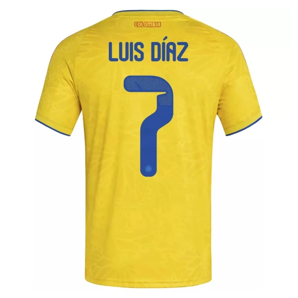 Maglia Colombia Luis Díaz 7 Gara Home Mondiali 2026