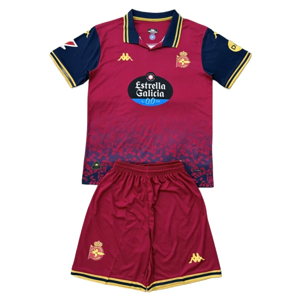 Maglia Deportivo de La Coruna Bambino Gara Away 2025/26