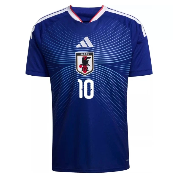 Maglia Giappone Kubo 10 Gara Home Mondiali 2026