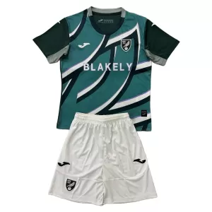 Maglia Norwich City Bambino Gara Away 2025/26 Maglia Norwich City Bambino Gara Away 2025/26