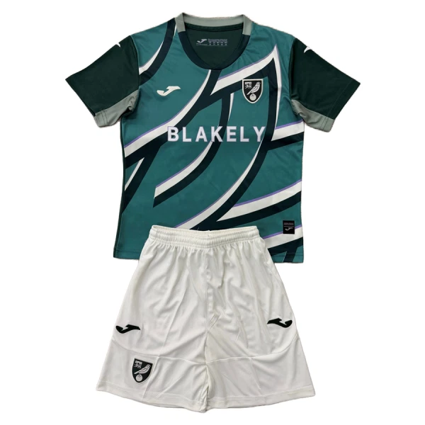 Maglia Norwich City Bambino Gara Away 2025/26
