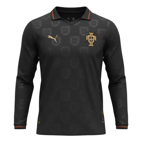 Maglia Portogallo Black Panther 2025/26 Maniche Lunghe (Speciell)