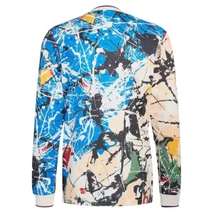 Maglia Manchester United Stone Roses 2025/26 Maniche Lunghe (Speciell)