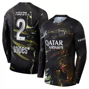 Maglia Paris Saint-Germain Achraf Hakimi 2 Night 2025/26 Maniche Lunghe